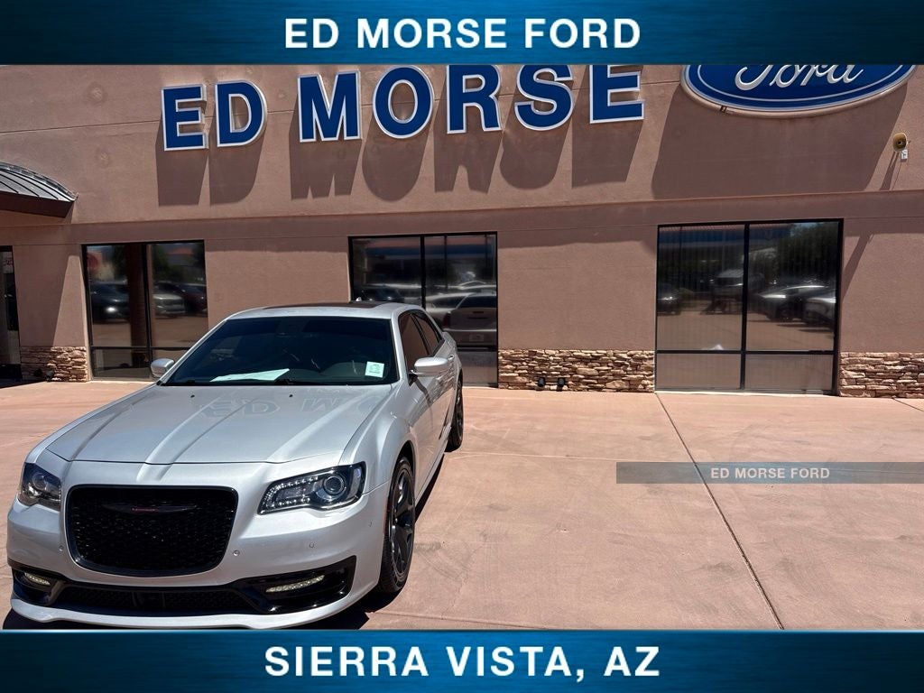 2023 Chrysler 300 S in Silver Mist Clearcoat — front three-quarter view