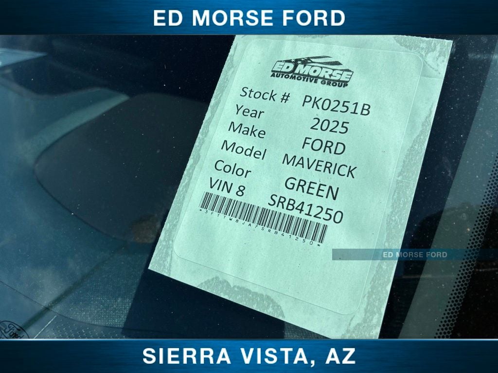 2025 Ford Maverick — side profile view