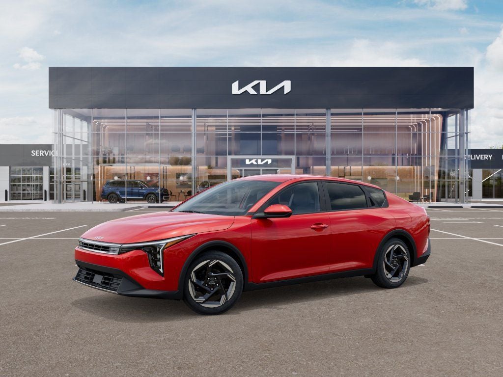 2026 Kia K4 — rear three-quarter view