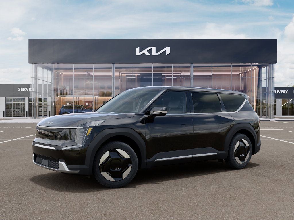 2026 Kia EV9 — rear three-quarter view